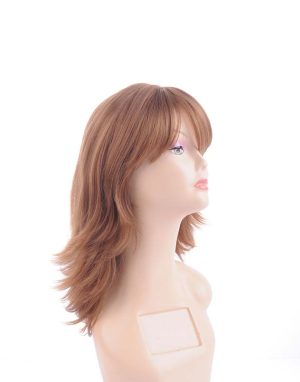 W132Blonde Wavy High Temperature Fiber Wig