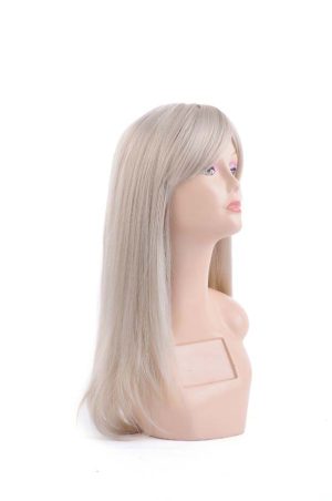 W126NEWLOOK Synthetic Hair Wigs for Women Silver Color Wig