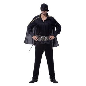 HC0032Male Black and Gold Priest Robe Vicar Fancy Dress Costume Style Fancy Dress Costume Stage Performance, Male Party Costume