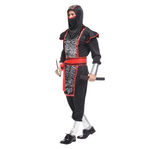 HC0031Male Ninja Assassin Fancy Dress Costume Style Fancy Dress Costume Cosplay Stage Performance, Male Party Costume