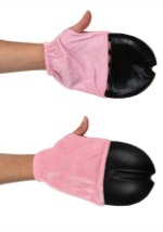 HC0092 Pig Front Hooves Costume Gloves