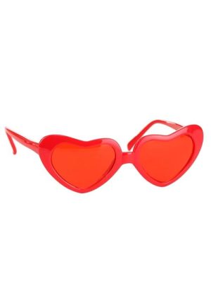 HC0068Red Sweetheart Costume Glasses