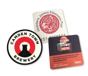 DR013 BEER MAT Card Beer Drink Mat  Printed Full Colour Both Sides.