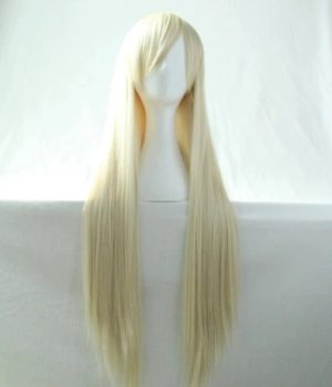 LA0001 One-meter straight hair for COSPLAY anime wigs, versatile long straight hair for women in multiple colors