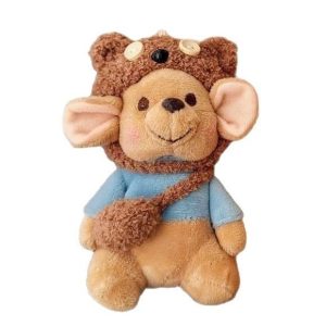 AM00125 Cute pendants, couple bags, keychains, hanging decorations, kangaroo dolls, plush toys, 11cm