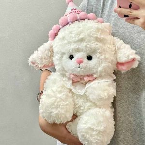 AM00108 Cute princess, little sheep plush toy, soothing little sheep doll, sleeping doll pillow, birthday gift for girls