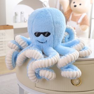 AM0085 New sunglasses octopus, cute octopus doll, children's gift, plush toy, sunglasses style