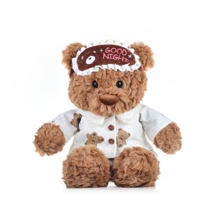 AM0090 Pajamas, Lane Bear, little bear doll, stuffed doll, hug bear doll, classmate birthday gift for girls and best friends25cm