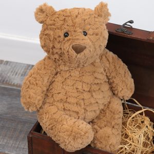 AM0094 Cute, soft and clumsy soothing big bear toy birthday gift for girls, Teddy bear, Barcelona Bear plush35CM