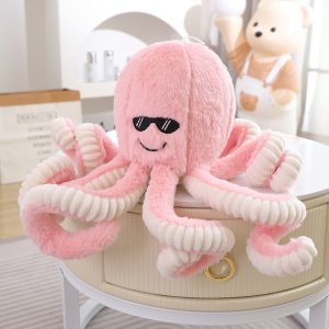 AM0083 New sunglasses octopus, cute octopus doll, children's gift, plush toy, sunglasses style