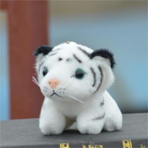 AM0034 Cute little tiger pendant, three-inch plush toy doll, cute tiger doll