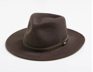 HT146 Winter and Autumn British Style Men's and Women's New Design Jazzy Wool Fedora Hats with Wide Brim