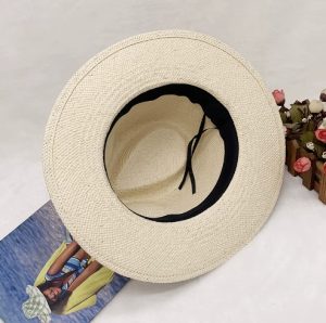 HT153 Men's Summer Sun protection Hat  Couple's Straw Woven Jazz Hat - Korean Style Hat
