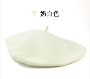 HT251 Woolen Hat, Wool Beret, Autumn and Winter Men's Hat, High-quality Wool, Japanese and Korean Style, Bell Beret.