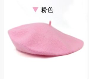 HT267 Woolen Hat, Wool Beret, Autumn and Winter Men's Hat, High-quality Wool, Japanese and Korean Style, Bell Beret.