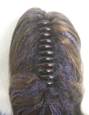 WA003 Wig, human hair mermaid curls, high crown ponytail, voluminous waterfall crown, high crown, sweet and cool curly ponytail, internet celebrity style