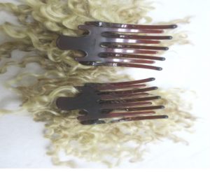 WA007 Curly wavy bun, African messy curly ponytail with drawstring, synthetic wig, extended hair accessory