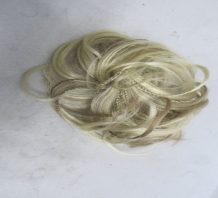 WA014 European and American high-temperature synthetic hair wig female hair bun bob hairstyle elastic hair package fluffy and natural hairstyle hair