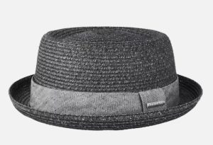 HT433 New Style Straw Hat for Men and Women, Summer Flat Brim Sun Protection Hat, Woven Straw Flat Top Sun Hat