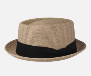 HT436 New Style Straw Hat for Men and Women, Summer Flat Brim Sun Protection Hat, Woven Straw Flat Top Sun Hat
